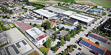 ZwickRoell GmbH & Co.KG em Ulm - Sede do Grupo Empresarial ZwickRoell