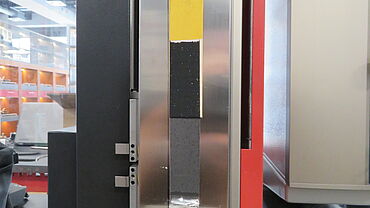 Test on electrode coatings 180° peel test Test on electrode coatings 180° peel test