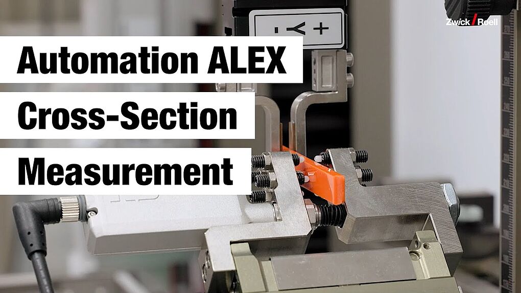 Automated testing solution ALEX | ZwickRoell