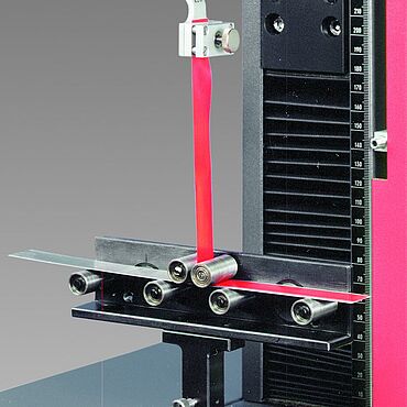 90° pull-off test to measure peel resistance