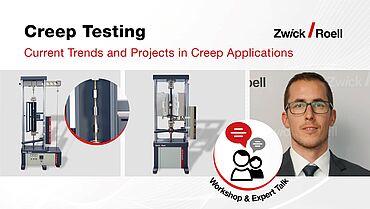 Workshop - Current Trends and Projects in Creep Applications
