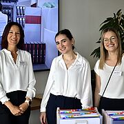 Team von ZwickRoell in Fürstenfeld