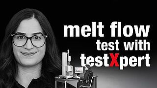 Aflow and testXpert: fully automated and standard compliant melt flow testing in accordance with ASTM D1238