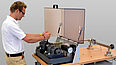 Rotating bar bending fatigue test with ZwickRoell