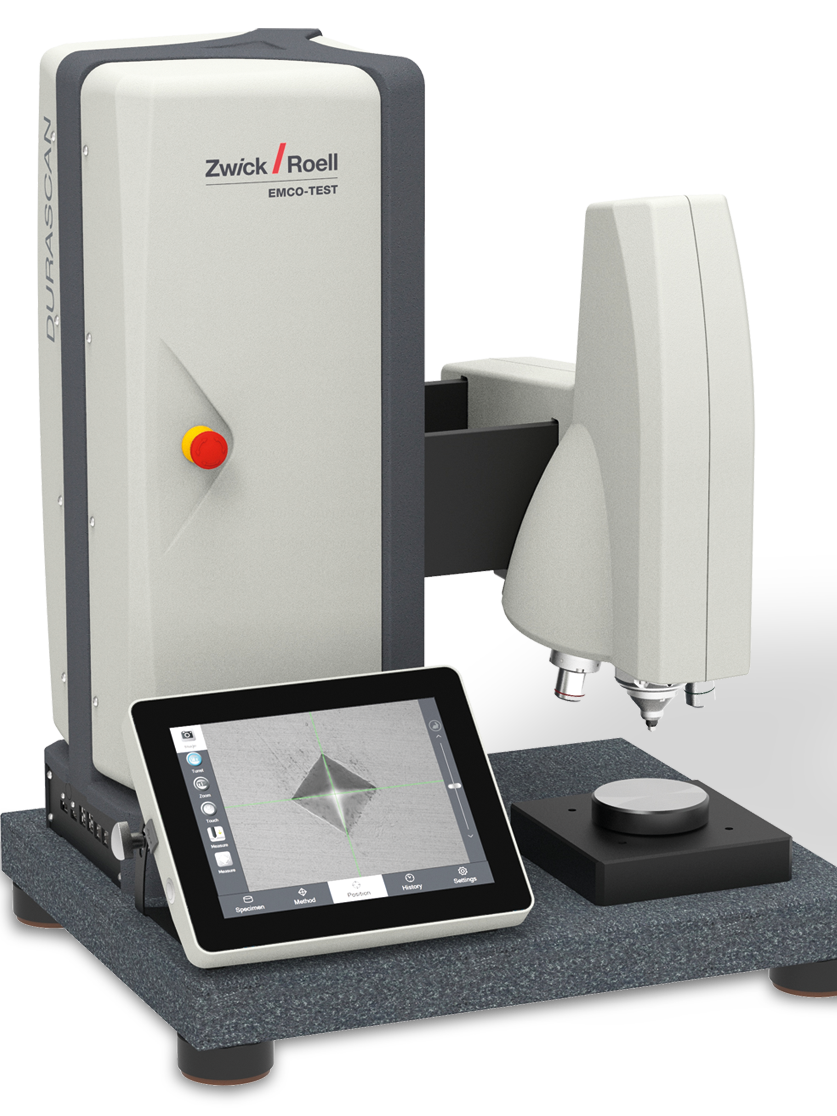 Vickers hardness testing ISO 6507, ASTM E384 ZwickRoell