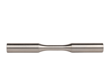 Round specimen with round parallel gauge length for thermomechanical fatigue testing