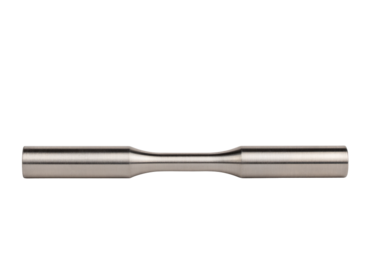 Round specimen with round parallel gauge length for thermomechanical fatigue testing