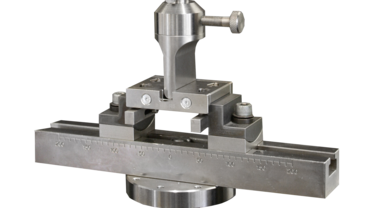 3-point bend test plastics ISO 178: distance gauge and additional anvils