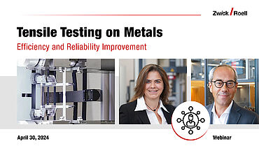 Tensile testing on metals - Efficiency and reliability improvement