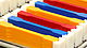 Plastic specimens in the magazine for automated testing with roboTest R