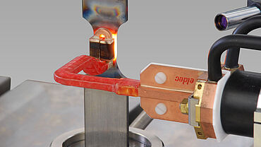 High-speed tensile test at temperature on sheet metal and strips