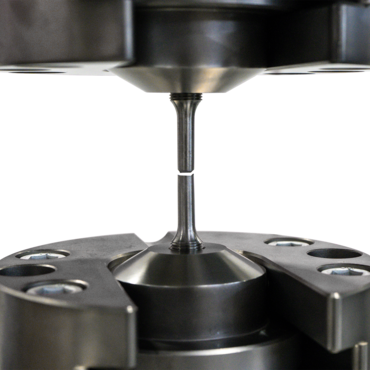 Holle sampletechnologie voor het testen van metalen onder invloed van waterstof onder druk: Sample na breuk