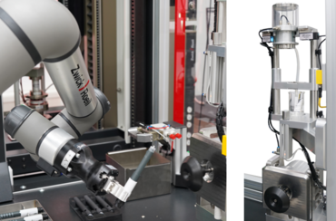 Priming Station für vollautomatisierte Life Cycle Tests an Medikamenten- und Insulin-Pens nach ISO 11608