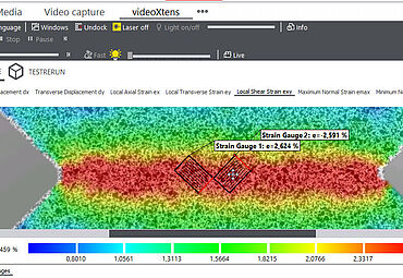 2D DIC - Digital Image Correlation