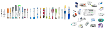 Übersicht der in der ISO 11608 Normenreihe geprüften NIS (Needle based injection systems)