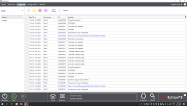 Screenshot der Automatisierungssoftware autoEdition für den Daten-Logger
