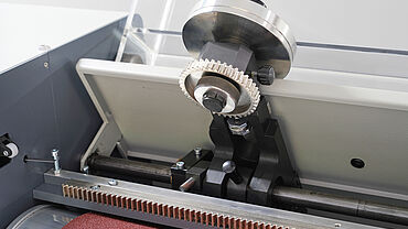 Messung des Abriebwiderstands