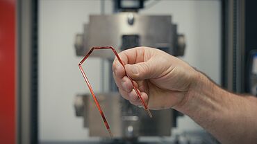 E-Motor Prüfung: Hairpin nach Biege- und Wickelprozess
