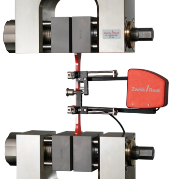 Clip on Extensometer für Prüfungen nach ASTM D638