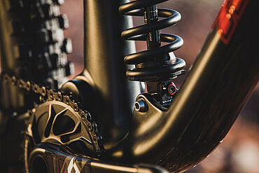 The SRAM Eagle chainrings are developed in Schweinfurt, Germany