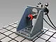 Mounting platform with servohydraulic testing actuator