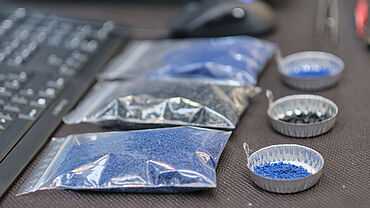 IKK Hannover_Granulate für die Fließprüfung