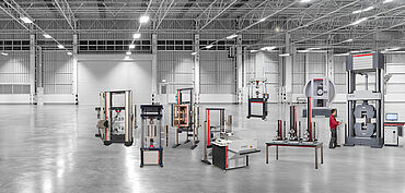 Übersicht über die Vielfalt der ZwickReoll Prüfmaschinen und Prüfgeräte für die Material- und Werkstoffprüfung