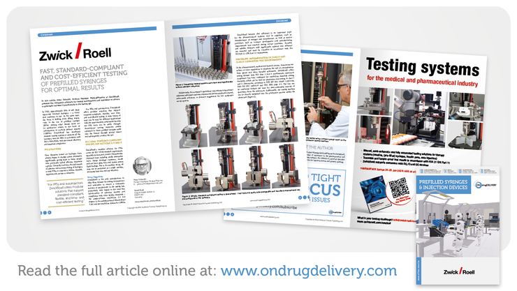 Testing injection systems | ZwickRoell