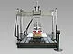 Test portal rig with servohydraulic testing actuator