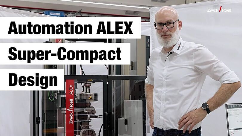 Automated testing solution ALEX | ZwickRoell