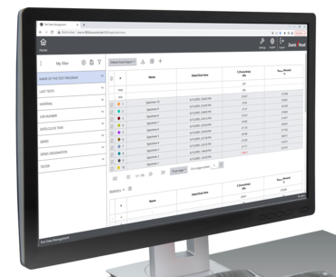 Test Data Management: vista en la pantalla