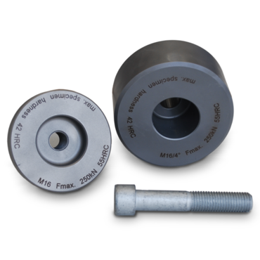 ISO 898-1, ISO 3506-1, ASTM F606: sampleklemmen voor tests op bevestigingsmateriaal met schroefdraad