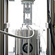 Test equipment is removed from the immersion cryostat after the tensile test
