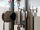 Laser extensometer for high specimen throughput in combination with two furnaces