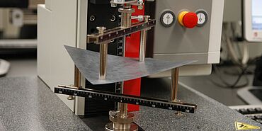 zwickiLine with flexure test kit for testing of wafers