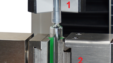 ISO 11040-4 Annex G6 Methode 1: Lostrekkracht van de naaldbescherming of het naaldschild Methode 1