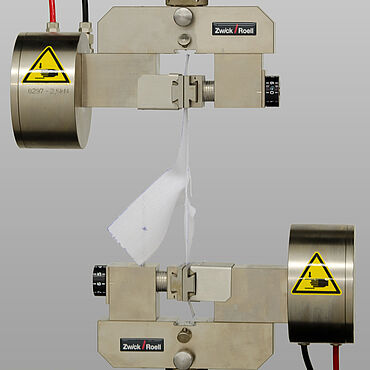 DIN EN ISO 13937-2 Determination of tear force of trouser-shaped test specimens