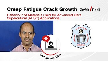 Lecture - Creep Fatigue Crack Growth Behaviour