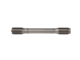 Round specimen with threaded end and knife edges for creep tests