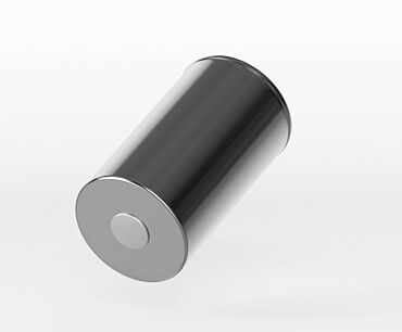 ZwickRoell Batterieprüfung: zylindrische Lithium-Traktionsbatterie