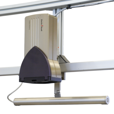 Optical measuring system for strain measurement in biaxial tests