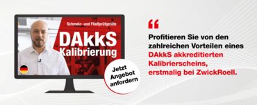 DAkkS-Kalibrierung von Schmelzindex- und Fließprüfgeräten