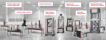Overview of ZwickRoell products / machines