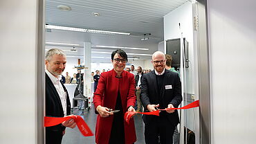 Feestelijke opening van het ZwickRoell batterijtestlaboratorium