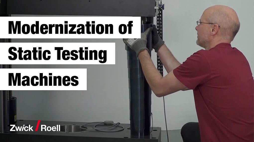 Modernization testing machines | ZwickRoell