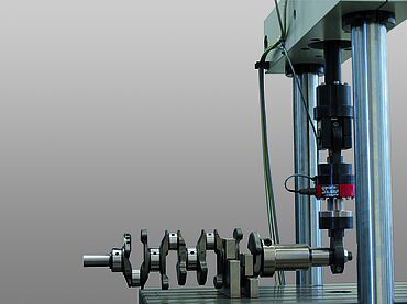 Biegebelastung Kurbelwelle