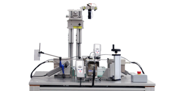 Máquina de ensayos biaxial de materiales con extensómetro láser Speckle.
