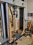 Máquina de ensayos de ZwickRoell para madera