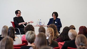 Podiumsdiskussion beim ZwickRoell Frauennetzwerk