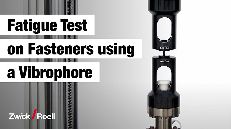 DIN 969, ISO 3800: Fatigue test on threaded fasteners | ZwickRoell